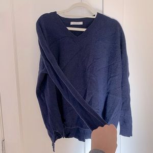 KOKUN cashmere blue sweater